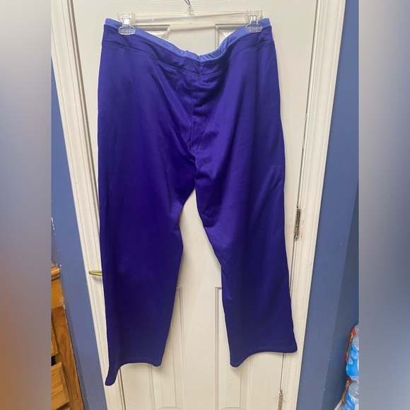 Danskin Now Purple Athletic Warm Up Pants Women's Size XXL w/ pockets - Picture 2 of 10